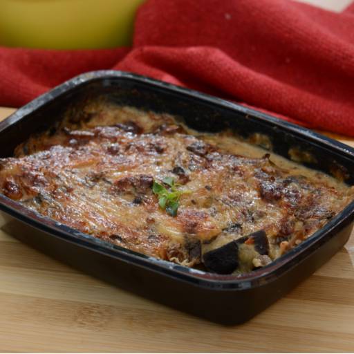 Lasanha de cogumelos por Leveat - Comidas saudáveis e ultrassaborosas