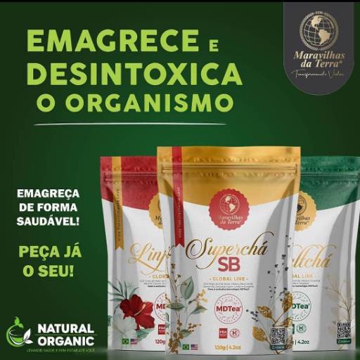 Comprar o produto de Chás em Produtos Naturais pela empresa Natural Organic  em Salvador, BA por Solutudo