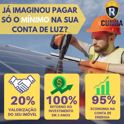 Especialista em Energia Solar por RCunha Segurança Eletronica e Energia Solar