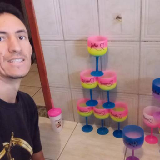 Taças de gym personalizadas