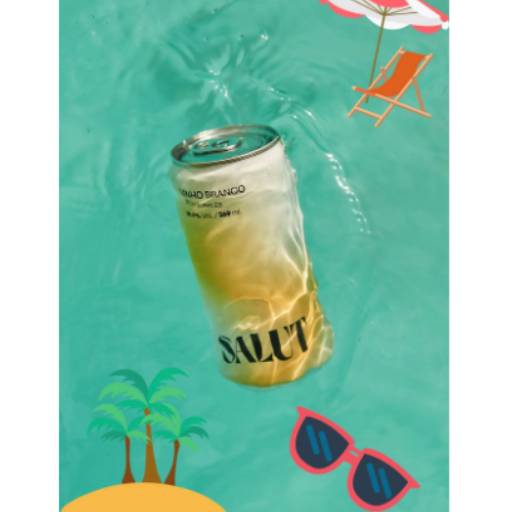 Vinho Branco Salut Lata 269 ml
