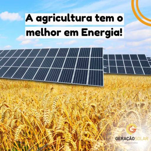 Energia Solar para Agronegócio
