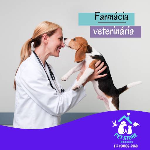 Comprar o produto de Farmácia Veterinária em Farmácias Veterinárias pela empresa Pet Store Rações em Avaré, SP por Solutudo