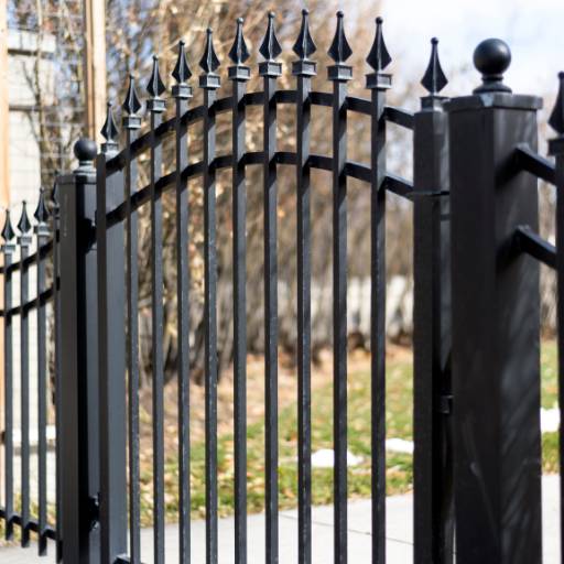 Fabricação de portões e janelas grande de ferro