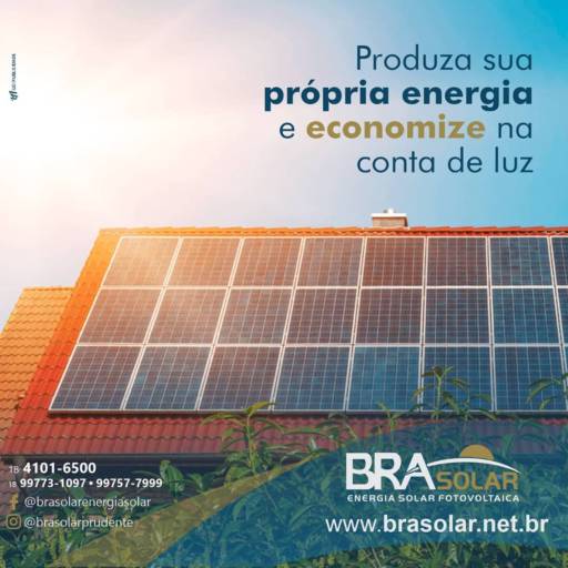 Usina Solar por BRAenergy Energia Solar Fotovoltaica