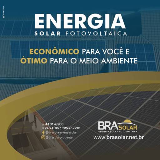 Comprar o produto de Projeto Fotovoltaico em Energia Solar pela empresa BRAenergy Energia Solar Fotovoltaica em Presidente Prudente, SP por Solutudo