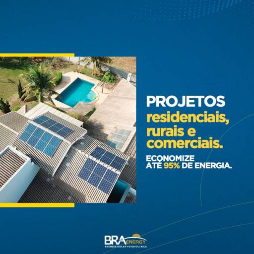 Comprar o produto de Energia Solar para Residências em Energia Solar pela empresa BRAenergy Energia Solar Fotovoltaica em Presidente Prudente, SP por Solutudo