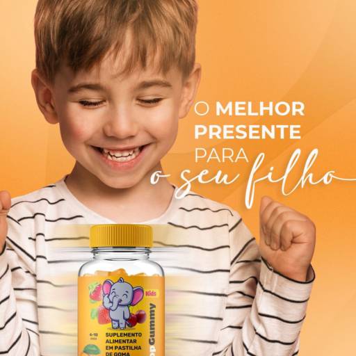 Topgummy - Kids Vitamínico TopNew em Bauru por ASTT BAURU PRESTAÇÃO DE SERVIÇO E COMERCIO MEI - TOPNEW SUPLEMENTOS ALIMENTARES