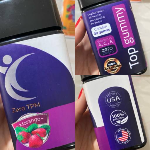 Top Gummy Zero TPM TopNew em Bauru por ASTT BAURU PRESTAÇÃO DE SERVIÇO E COMERCIO MEI - TOPNEW SUPLEMENTOS ALIMENTARES