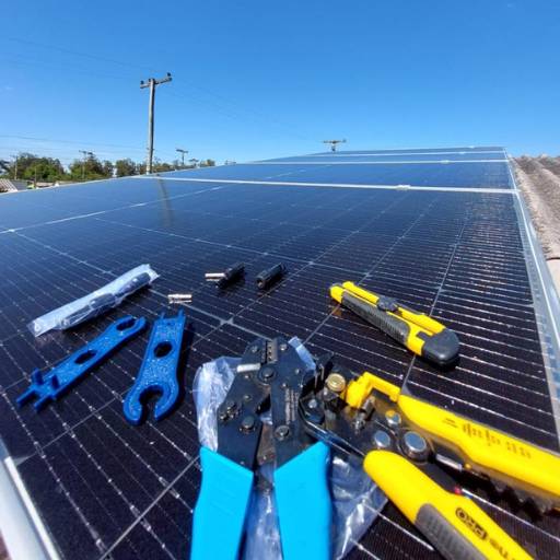 Manutenção de energia solar