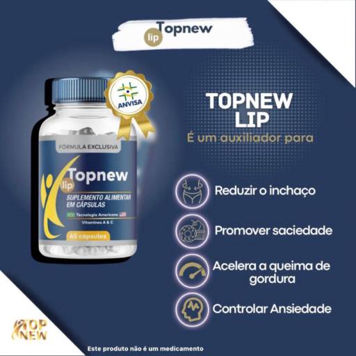 Topnew Lip em Bauru por ASTT BAURU PRESTAÇÃO DE SERVIÇO E COMERCIO MEI - TOPNEW SUPLEMENTOS ALIMENTARES