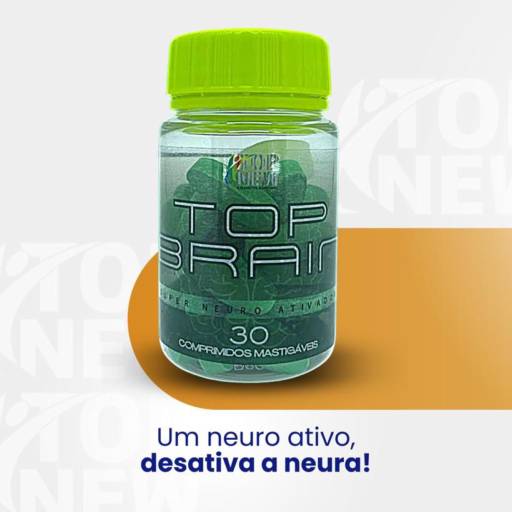Topbrain TopNew em Bauru por ASTT BAURU PRESTAÇÃO DE SERVIÇO E COMERCIO MEI - TOPNEW SUPLEMENTOS ALIMENTARES