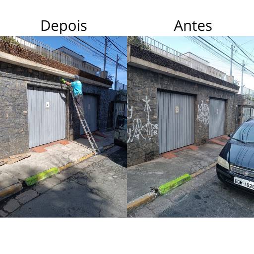 Comprar o produto de Remoção de pichação fachadas em Produtos de Limpeza pela empresa Elimina Pichação em São Paulo, SP por Solutudo