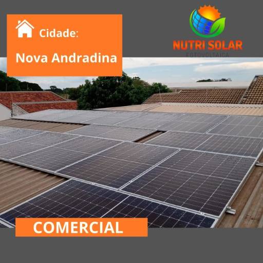 Energia solar para comércio