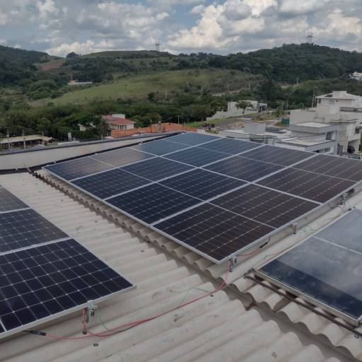 Instalação de placa solar