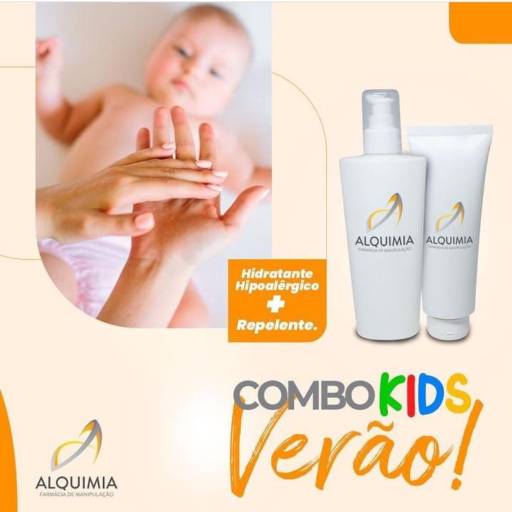 Combo Kids verão: Pele hidratada e protegida