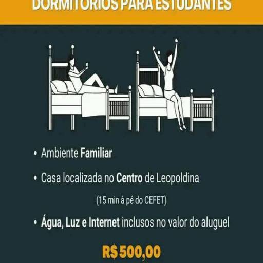 Aluguel de dormitório para estudantes 