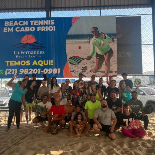 Comprar o produto de Esporte de praia em Beach Tennis pela empresa Lu Fernandes Beach Tennis em Cabo Frio, RJ por Solutudo
