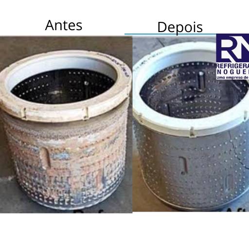 ​Limpeza de máquina de lavar por Refrigeração Nogueira