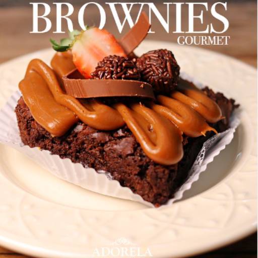 Brownie Gourmet  por Adorela Panificadora e Confeitaria