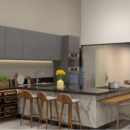 Projeto de Interiores por Paulo Bassetto Arquitetura