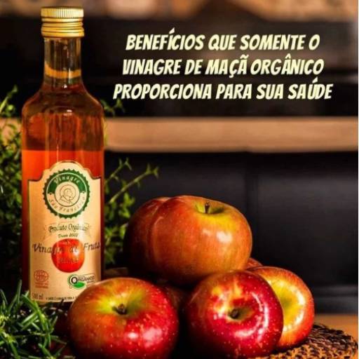 Comprar o produto de Vinagre de maçã São Francisco  em Alimentação Saudável pela empresa Viva Natural - Produtos Naturais em Foz do Iguaçu, PR por Solutudo