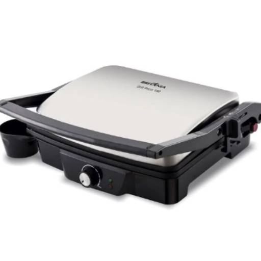 Grill Elétrico Press 180º Preto - Britânia por Casa Vitória