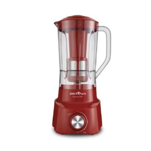 Liquidificador 110V Diamante 900W Vermelho - Britânia por Casa Vitória