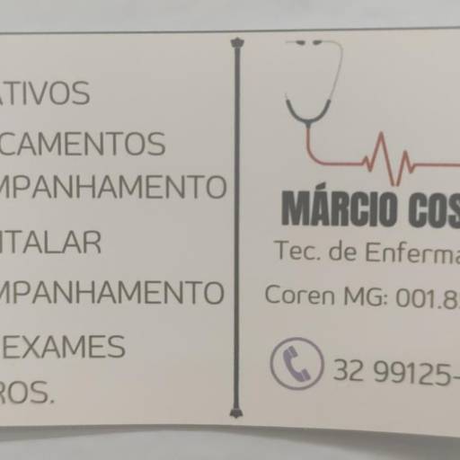 Comprar o produto de Técnico de Enfermagem Coren MG:001.856.697 em Enfermeiros e Cuidadores pela empresa Márcio Cosme - Técnico em Enfermagem  em Leopoldina, MG por Solutudo