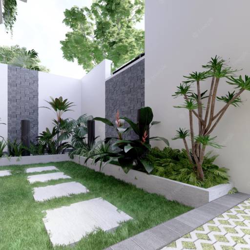 Comprar o produto de Jardim para Casa em Paisagismo pela empresa Jéssica Machado - Arquiteta e Paisagista em Foz do Iguaçu, PR por Solutudo