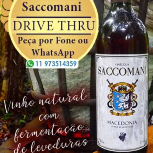 Vinho Natural com Fermentação de Leveduras Selvagens por Vinícola Saccomani