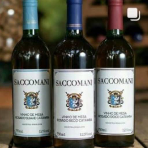 Comprar o produto de Vinho de Mesa Rosado Catawba em Vinhos pela empresa Vinícola Saccomani em Jundiaí, SP por Solutudo
