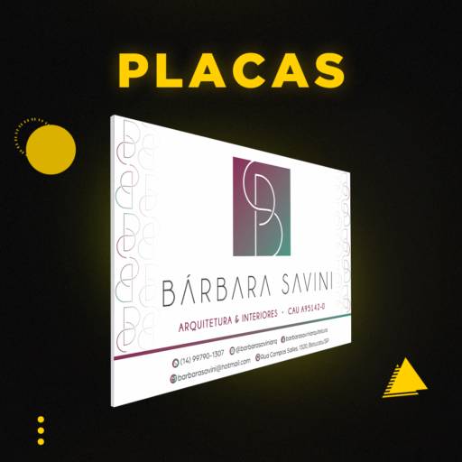 Placas por Propag Soluções gráficas 