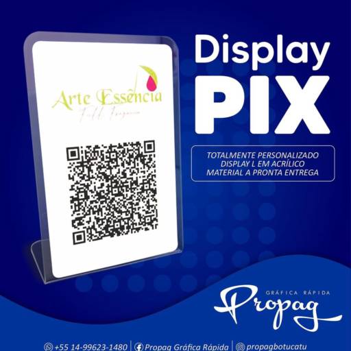 Comprar o produto de Display Pix em Gráficas pela empresa Gráfica Rápida- Propag em Botucatu, SP por Solutudo