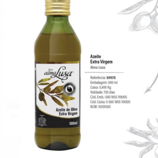 Azeite extra virgem Alma Lusa por Riazzo Foods