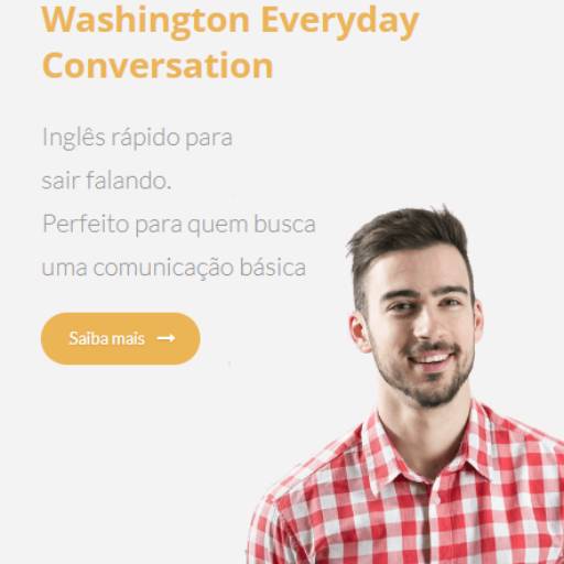 Curso de Inglês para Conversação por Academia de Inglês Washington Botucatu Curso de Inglês para Conversação por Academia de Inglês Washington Botucatu
