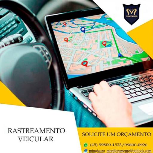 Comprar o produto de Rastreamento Veicular em Segurança e Monitoramento pela empresa Minotauro Serviços de Segurança e Vigilância em Foz do Iguaçu, PR por Solutudo