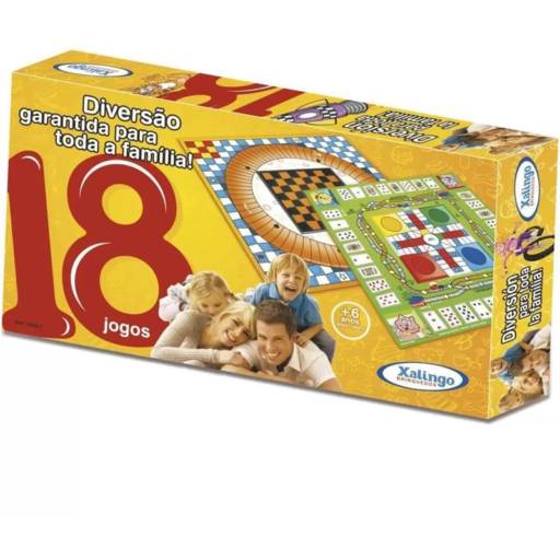 JOGO DE TABULEIRO 18 JOGOS