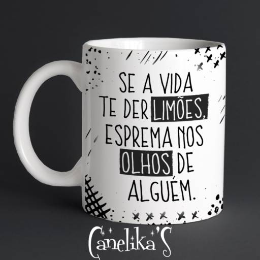 Canecas Personalizadas da Wandinha por Canelika's Canecas Personalizadas