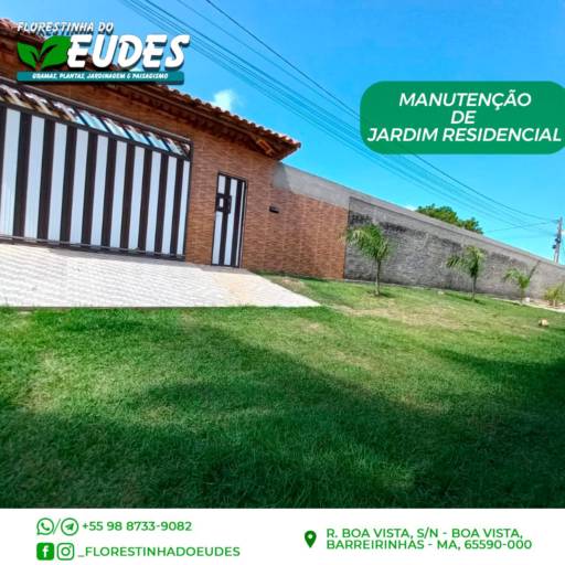 Manutenção de Jardim por Florestinha Do Eudes