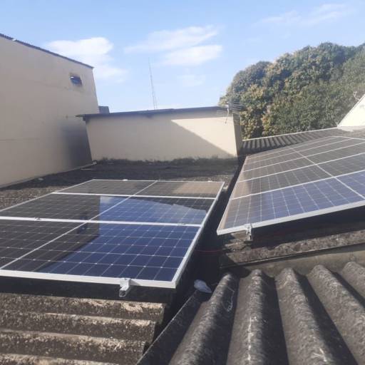 Instalação de energia solar 
