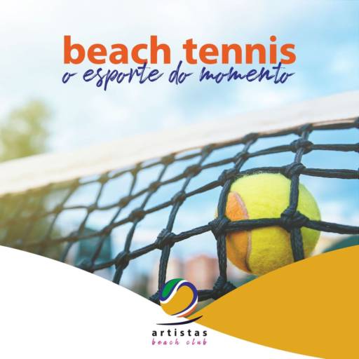 Comprar a oferta de Beach Tennis em Beach Tênis pela empresa Artistas Beach Club em Botucatu, SP por Solutudo