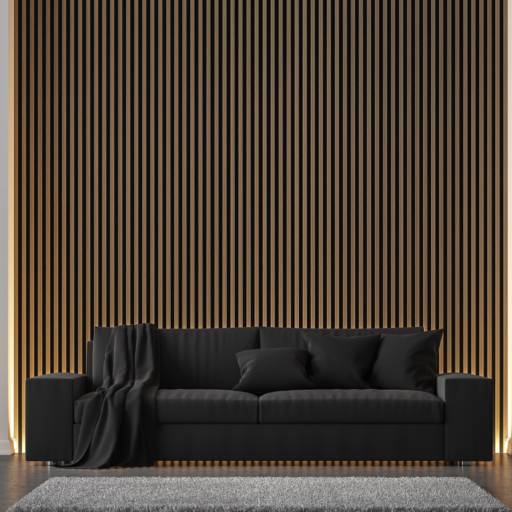 Painéis ripados por Decor Colors Avaré