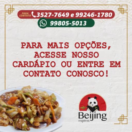 yakissoba tradicional no restaurante chinês em Itapetininga por Beijing Express