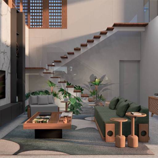 Projeto de Interiores por Bamboo Arquitetura - RT: Caio Cesar Trolez de Salvo CREA/SP 5070093870