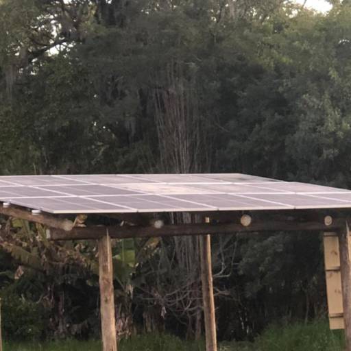 placa de energia solar off grid