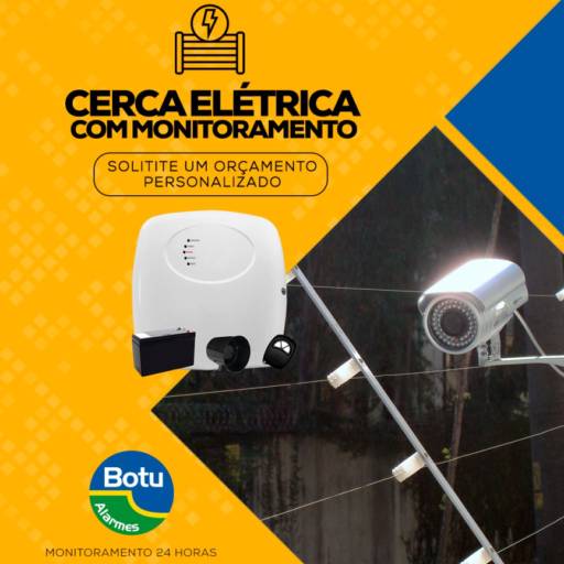 Comprar o produto de Cerca Elétrica em Segurança e Monitoramento pela empresa Botu Alarmes Sistemas de Segurança em Botucatu, SP por Solutudo