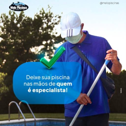 Manutenção e tratamento de água  por Melo Piscinas