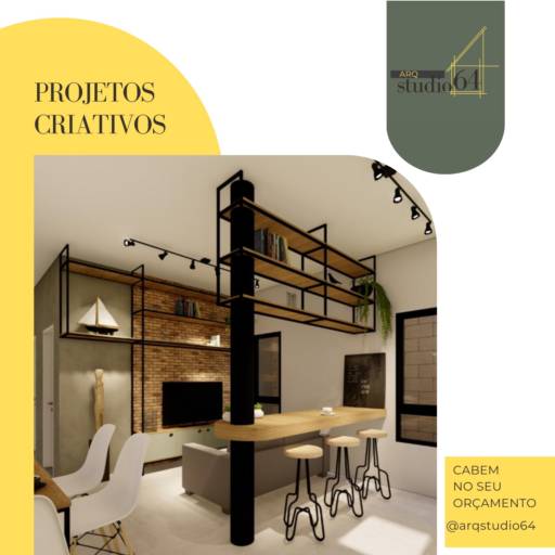 Projetos Criativos por Arq Studio 64