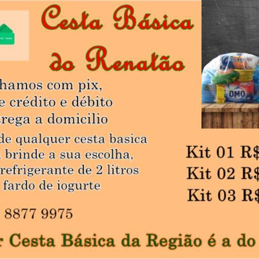 Peça já a sua!!! por Cestas Básicas do Renatão